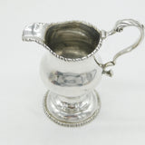 George III Sterling Silver Pedestal Cream Jug Antique c1780 London