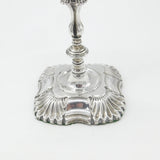 Edwardian Sterling Silver Scrolled Single Candlestick Antique 1903 London