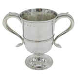 Newcastle George III Sterling Silver Two-Handled Loving Cup Antique 1791