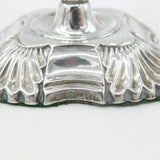 Edwardian Sterling Silver Scrolled Single Candlestick Antique 1903 London