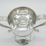 Newcastle George III Sterling Silver Two-Handled Loving Cup Antique 1791