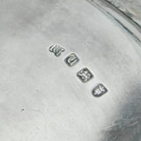 George III Large Sterling Silver Salver Dish Antique 1775 London Robert Jones