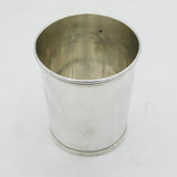 Cincinnati Victorian Sterling Silver Beaker Cup Antique c1860 Duhme & Co