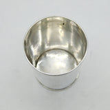 Cincinnati Victorian Sterling Silver Beaker Cup Antique c1860 Duhme & Co