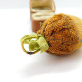 Victorian Novelty Sewing Pin Cushion Acorn Shaped c1890 Antique