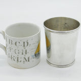 Cincinnati Victorian Sterling Silver Beaker Cup Antique c1860 Duhme & Co