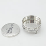 Victorian Sterling Silver & Niello Enamel River Nile Scene Trinket Box c1880