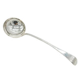 Scottish Provincial George III Sterling Silver Ladle Antique c1765 Glasgow