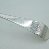 Scottish Provincial George III Sterling Silver Ladle Antique c1765 Glasgow