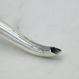 George III Sterling Silver Crested Wine Funnel Antique 1791 London