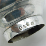 George III Sterling Silver Crested Wine Funnel Antique 1791 London
