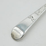 George II Sterling Silver Berry Dessert Serving Spoon 1737 London Antique