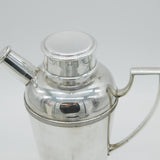 Edwardian Hukin & Heath Silver Plated Multi-Compartment Cocktail Shaker Antique