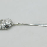 George II Sterling Silver Berry Dessert Serving Spoon 1737 London Antique