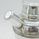 Edwardian Hukin & Heath Silver Plated Multi-Compartment Cocktail Shaker Antique