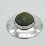 Edwardian Sterling Silver Desktop Pin Cushion 1908 Chester Antique