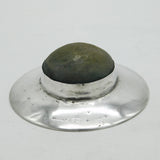 Edwardian Sterling Silver Desktop Pin Cushion 1908 Chester Antique