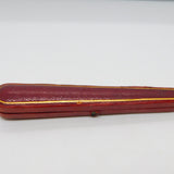 9ct Gold Mounted Black Bakelite Long Cigarette Holder Antique 1924 Birmingham