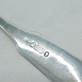 Scottish Georgian Sterling Silver Berry Dessert Serving Spoon 1810 Antique