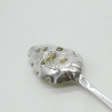 Scottish Georgian Sterling Silver Berry Dessert Serving Spoon 1810 Antique