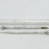 Sterling Silver Novelty Combination Ruler, Propelling Pencil & Pen Antique Deco