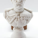 Victorian Miniature Porcelain Bust of Field Marshal Frederick Roberts c1900