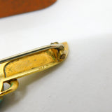 Egyptian 12ct Yellow Gold Winged Scarab Beetle Brooch Antique c1930 Art Deco