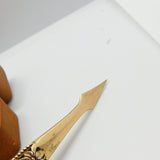 Georgian Indian Early Sterling Silver Gilded & Gemstone Encrusted Turban Pin Adornment c1820