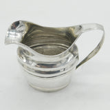 American 18th Century Sterling Silver Cream Jug J. Shoemaker Philadelphia c1790