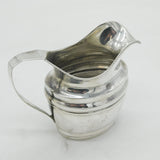 American 18th Century Sterling Silver Cream Jug J. Shoemaker Philadelphia c1790