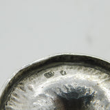 George III Pair of Sterling Silver Crested Egg Cups Antique c1780 Provincial