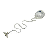 Scottish Studio Sterling Silver Bee Form Honey Spoon Vintage Edinburgh
