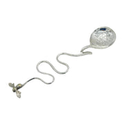 Scottish Studio Sterling Silver Bee Form Honey Spoon Vintage Edinburgh