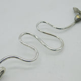 Scottish Studio Sterling Silver Bee Form Honey Spoon Vintage Edinburgh