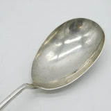 Studio Sterling Silver Poppy Pattern Arts & Crafts Planished Spoon Vintage 1988 London