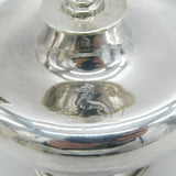 Edwardian Sterling Silver Eagle Form Crested Cigar Lighter Antique 1902 London