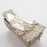Sterling Silver Miniature Dolls House Grand Piano Ornament 1969 Birmingham