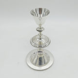Sterling Silver 'Diadem' Church Communion Chalice & Paten Vintage 1959 London