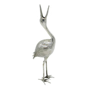 Scottish Sterling Silver Standing Stork Bird Figurine Antique 1938 Edinburgh