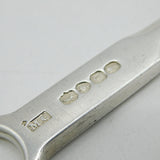 Victorian Sterling Silver Crested Meat Skewer Antique 1839 London Mary Chawner