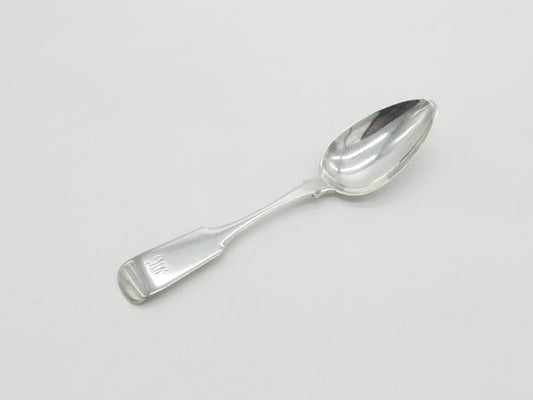 Scottish Provincial Aberdeen Sterling Silver Serving Spoon c1820 Peter Ross Georgian