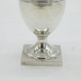 George III Sterling Silver Pedestal Muffineer Sugar Caster Antique 1808 London