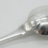 Scottish Provincial Aberdeen Sterling Silver Serving Spoon c1820 Peter Ross Georgian