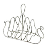 Edwardian Sterling Silver Boat Style Toast Rack Antique 1904 Birmingham