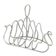 Edwardian Sterling Silver Boat Style Toast Rack Antique 1904 Birmingham