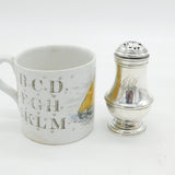George I Sterling Silver Bun Form Sugar Caster Antique Antique 1725 London