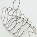 Edwardian Sterling Silver Boat Style Toast Rack Antique 1904 Birmingham