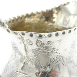 George III Sterling Silver Farmyard Animal Pattern Antique 1785 London