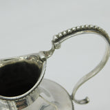 George III Sterling Silver Neoclassical Style Cream Jug Antique 1779 London