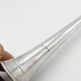 Edwardian Long Sterling Silver Hunting Horn Antique 1907 Chester